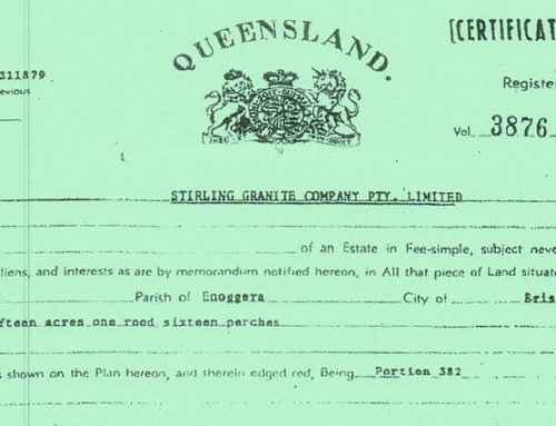 Paper Certificates of Title in QLD – October 2019